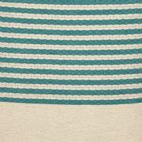 Fouta de plage Zanzibar Turquoise 1x2 m – coton 100% recyclé | REVA