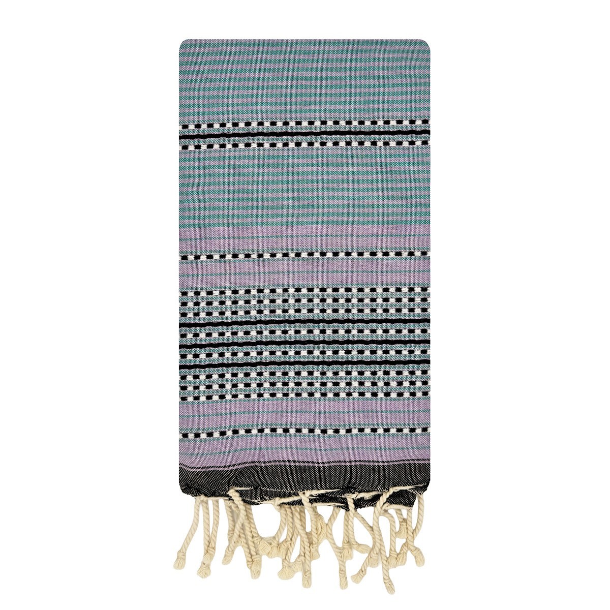 Fouta de plage Bora Bora Création 1x2 m – coton 100% recyclé | REVA