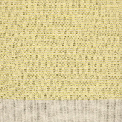 Fouta de plage Ibiza Jaune Soleil 1x2 m – coton 100% recyclé | REVA
