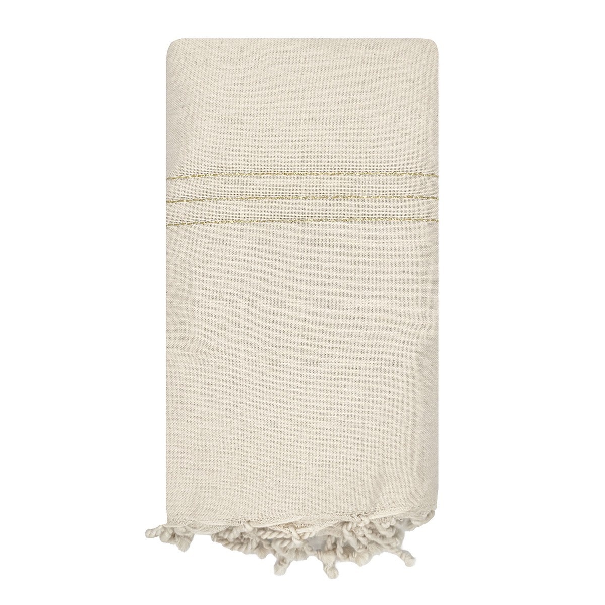 Fouta géante XXL Bali Ficelle 2x3 m – coton 100% recyclé | REVA